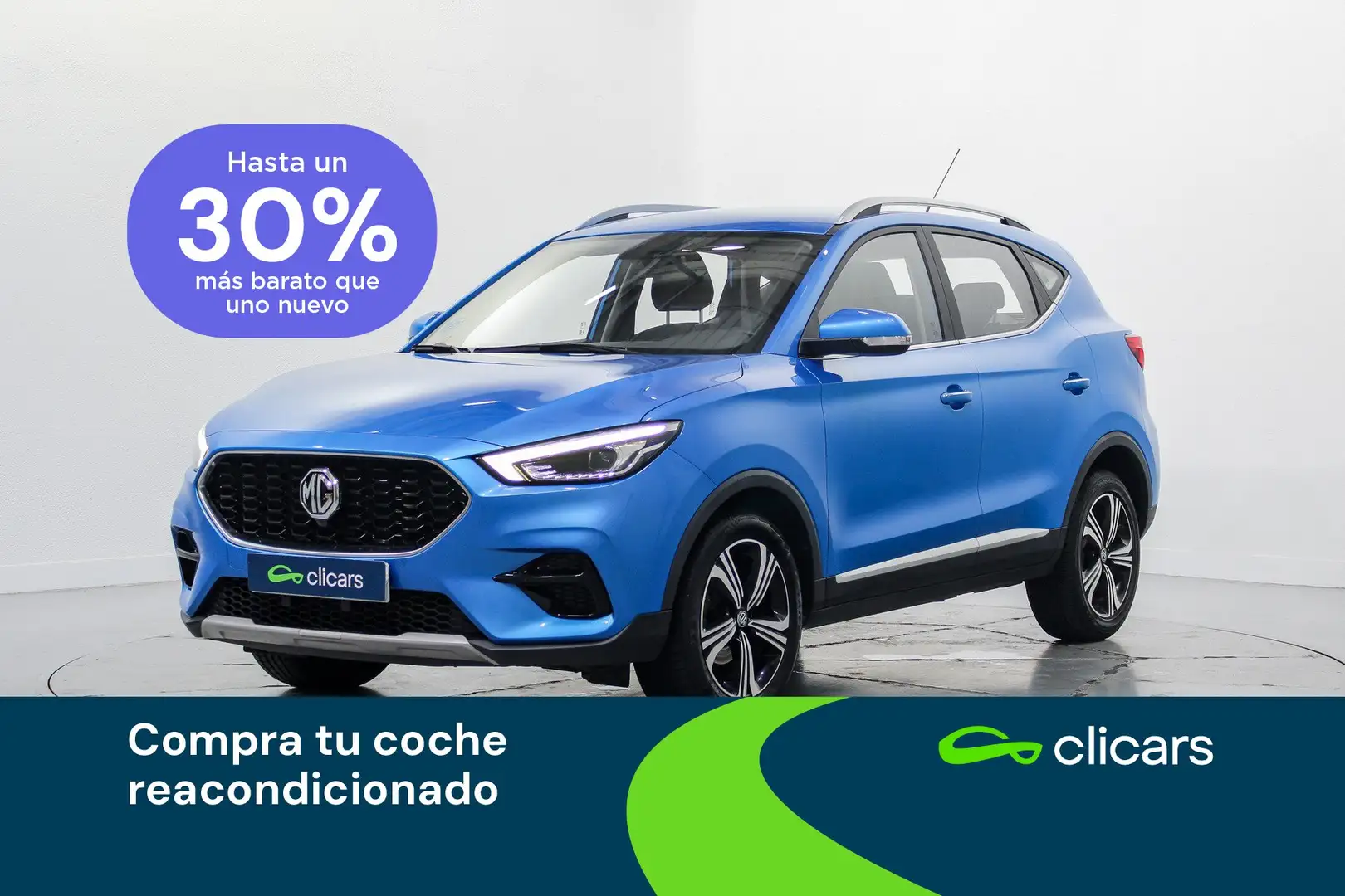 MG ZS 1.5 VTi-Tech Luxury 78kW Bleu - 1