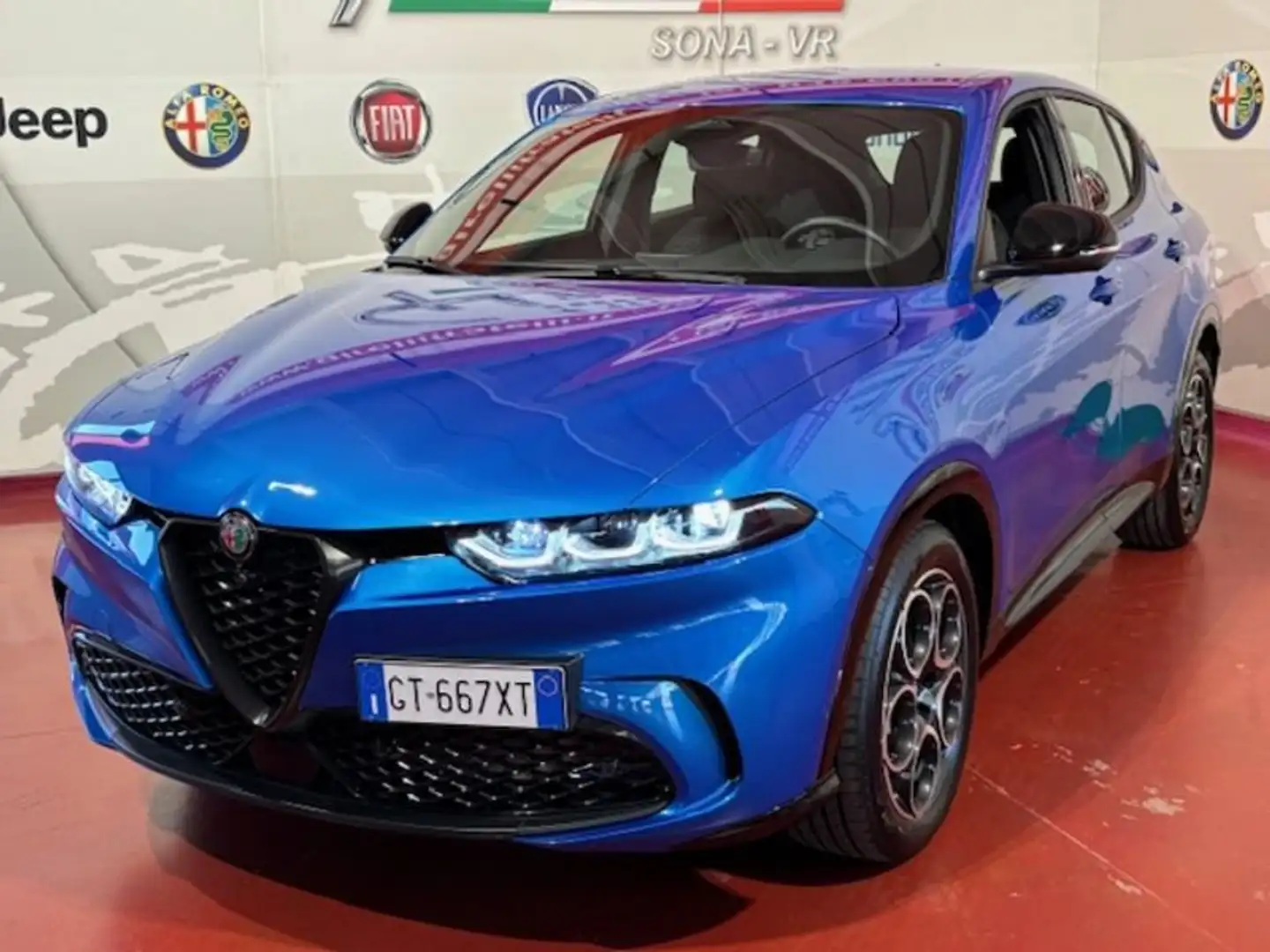 Alfa Romeo Tonale 1.6 diesel 130 CV TCT6 Sprint Blu/Azzurro - 2