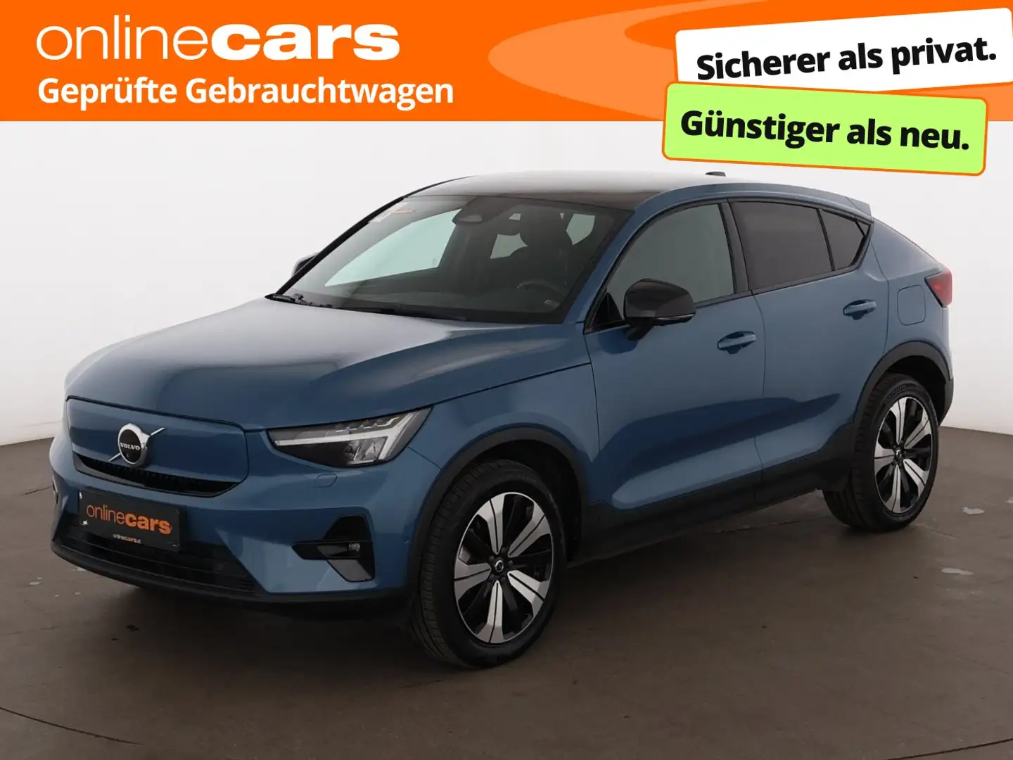 Volvo C40 Twin Ultimate Recharge AWD 78kWh Aut LED SKY Blau - 1