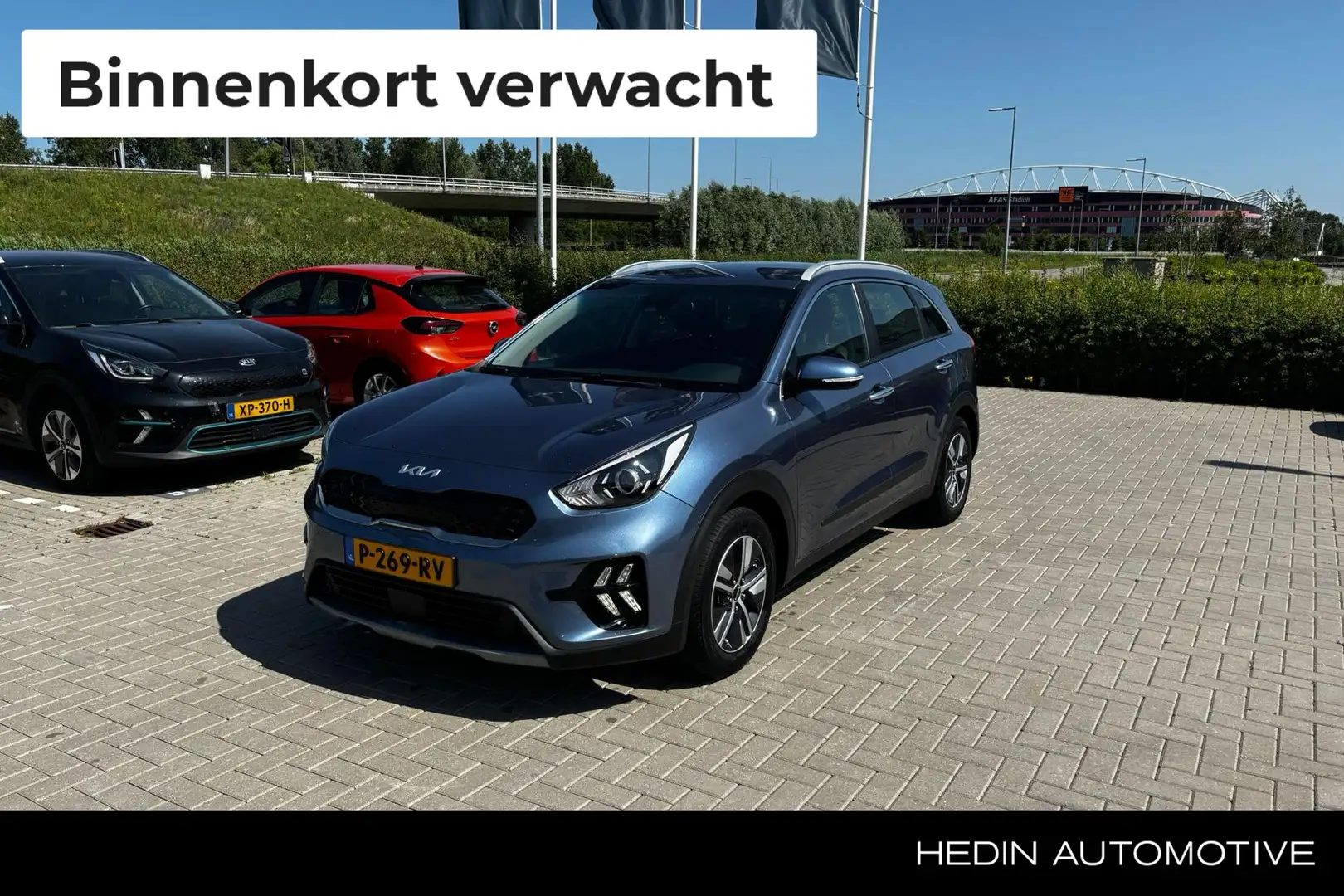Kia Niro Hybrid DynamicLine | Lichtmetaal | Apple Carplay / Bleu - 1