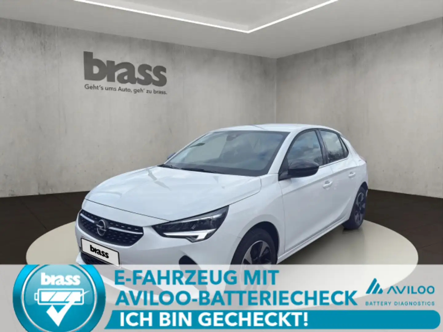 Opel Corsa-e ELEGANCE MJ23A Elektromotor 100kW 136PS Wit - 1