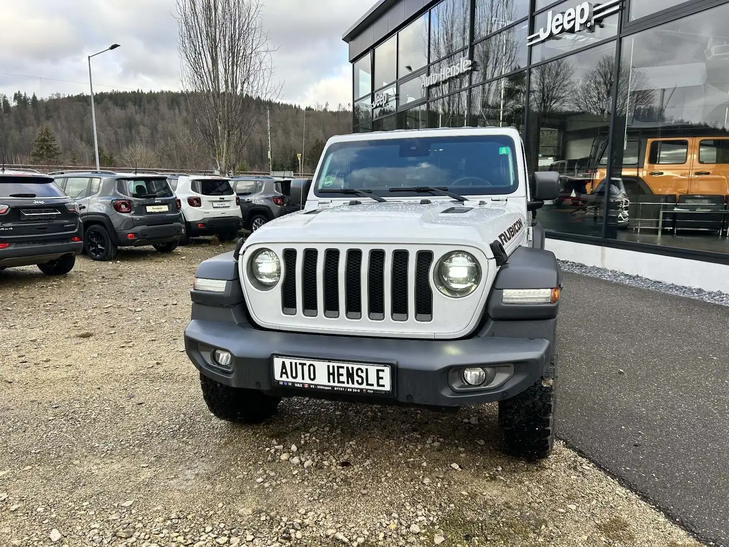 Jeep Wrangler 2.2 CRDi Rubicon Jl Hard+Soft BF KO2 Blanc - 2