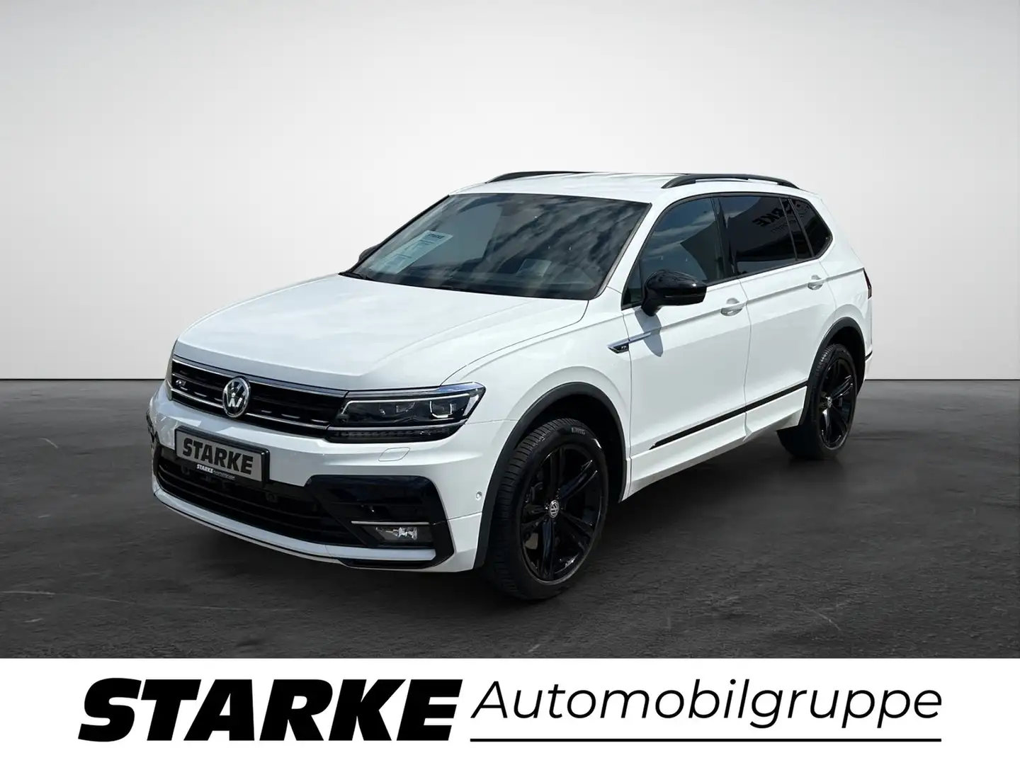 Volkswagen Tiguan Allspace 2.0 TDI DSG 4Motion R-Line Black Style 7-Sitzer... Blanc - 2
