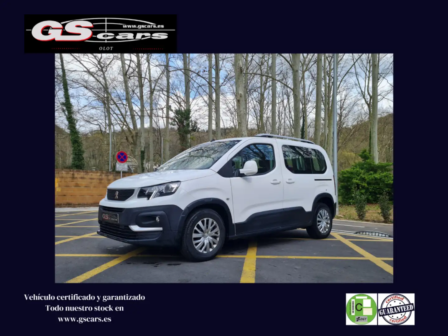 Peugeot Rifter 1.5BlueHDi S&S Standard Active 100 Blanco - 1