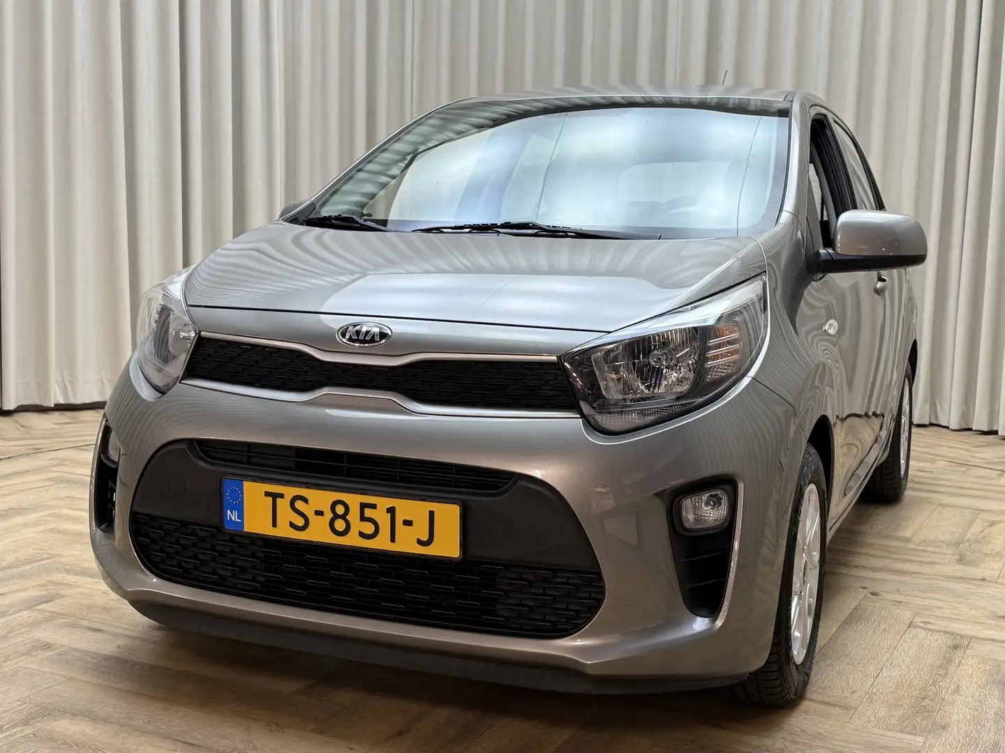Kia Picanto 1.0 CVVT EconomyPlusLine *Org.NL!* Airconditioning Grau - 2