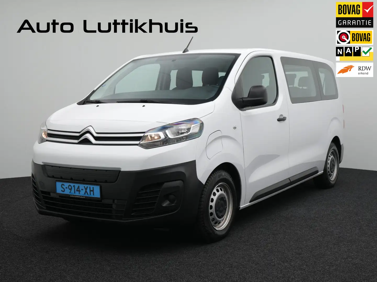 Citroen Jumpy Ë-Jumpy 75kWh M 9 persoons Wit - 1