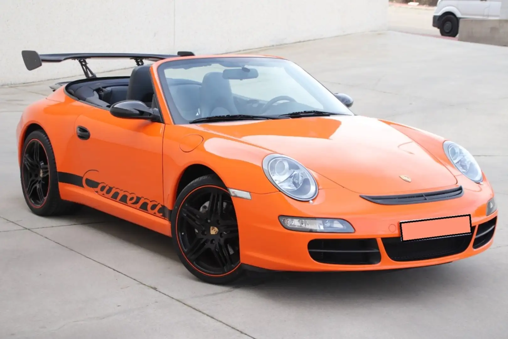 Porsche 997 Carrera 4 Cabrio Naranja - 1