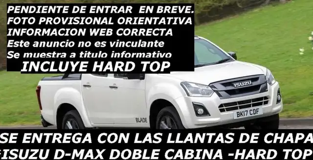 Isuzu D-Max Supernova Cabina Doble 4x4