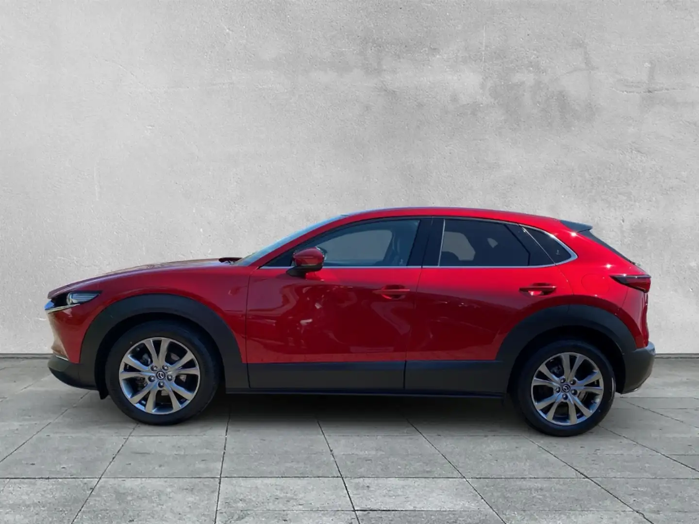 Mazda CX-30 SKYACTIV-X 2.0 M Hybrid MATRIX+LEDER Rosso - 2