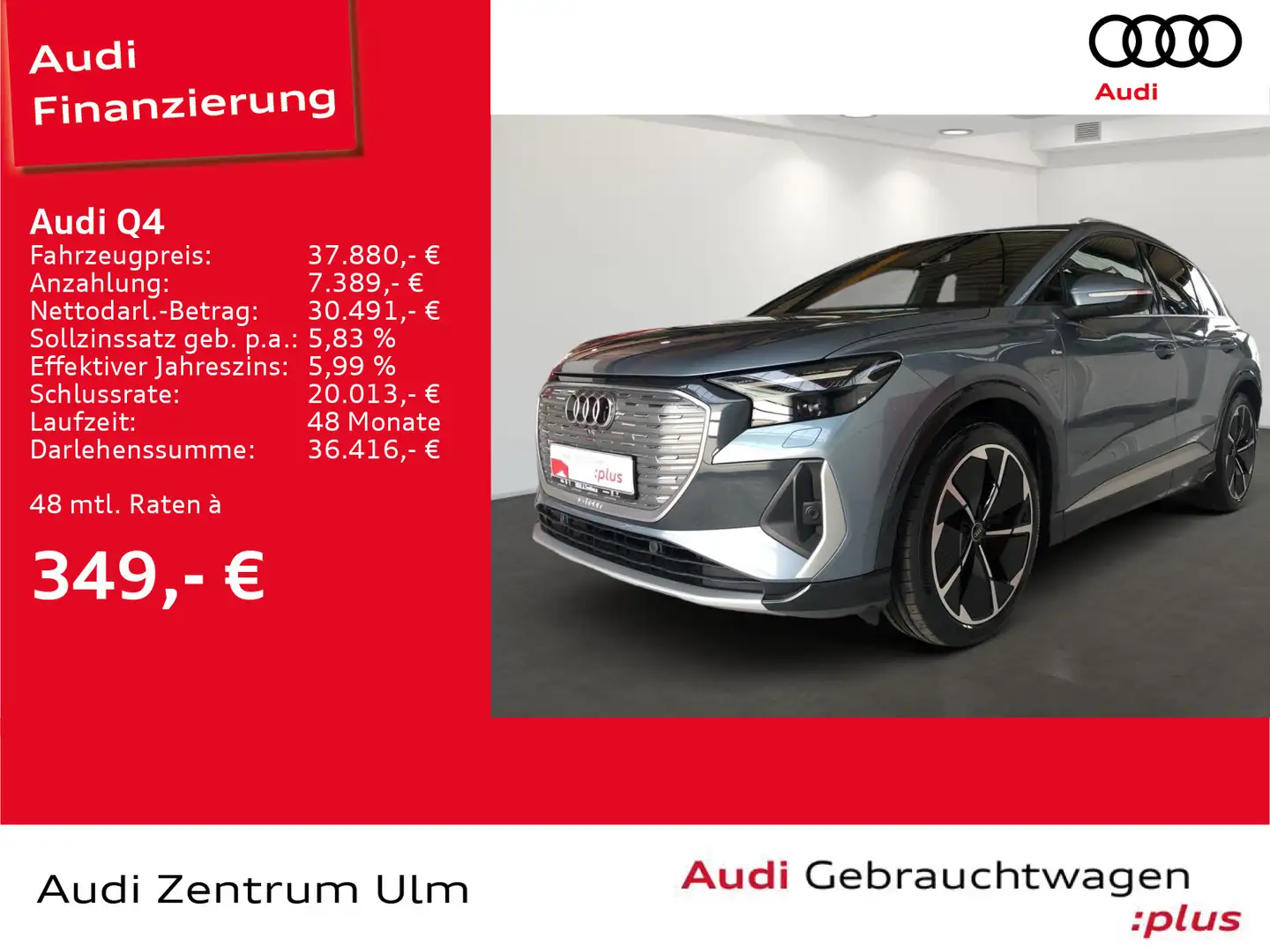 Audi 50 e-tron quattro HEAD-UP VIRTUAL SONOS NAV+ Bleu - 1