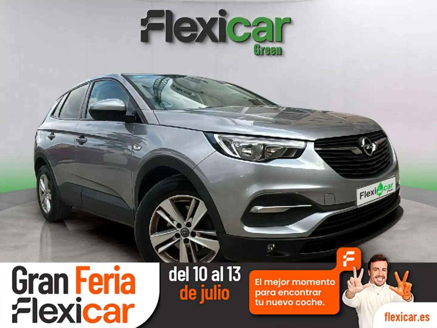 Opel Grandland X 1.2 Turbo Excellence Gris - 1