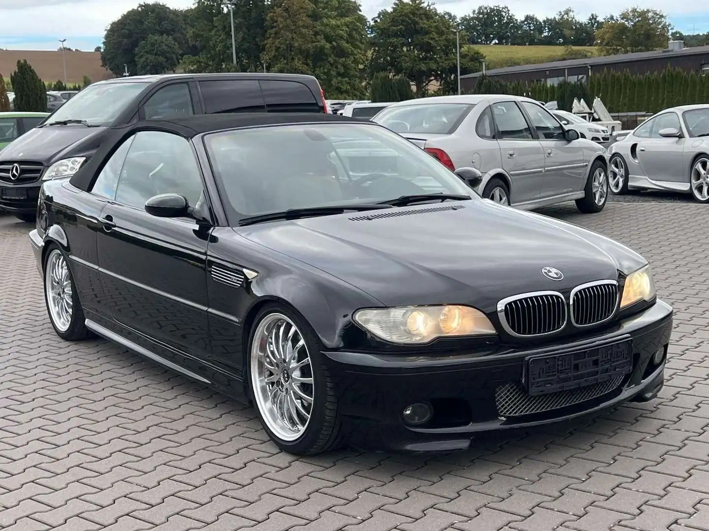 BMW 330 3 Cabrio 330 Ci E46 M Paket Facelift LPG Schwarz - 2