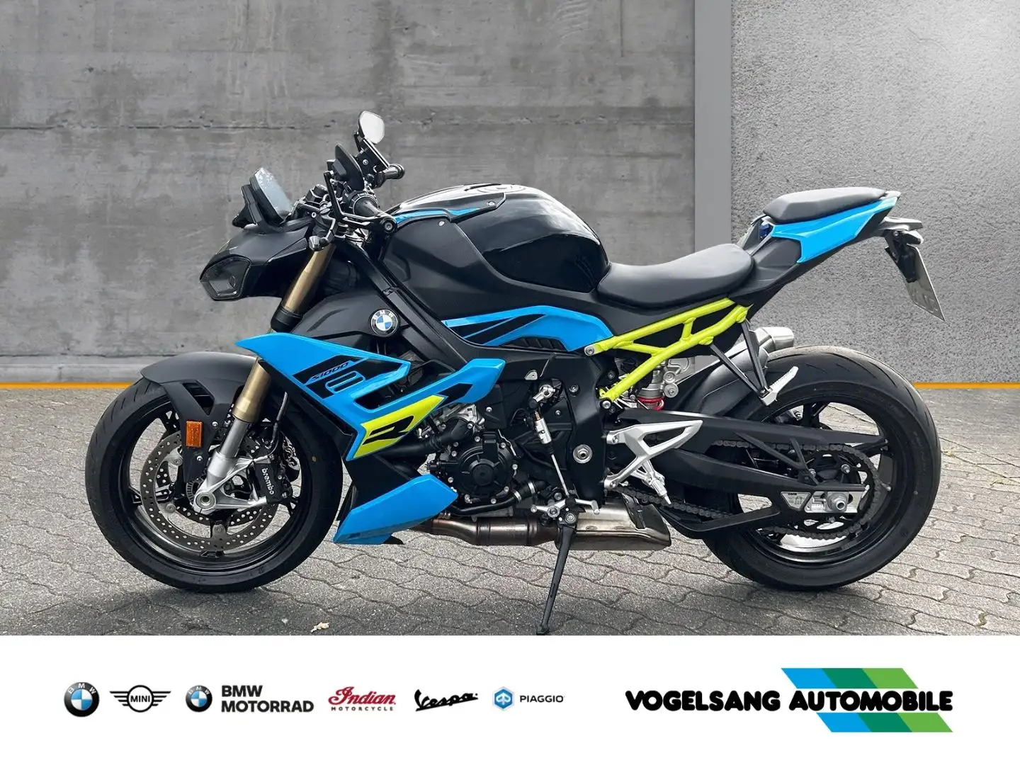 BMW S 1000 R Dynamik-Paket, Komfort-Paket, Style Spo Bleu - 2