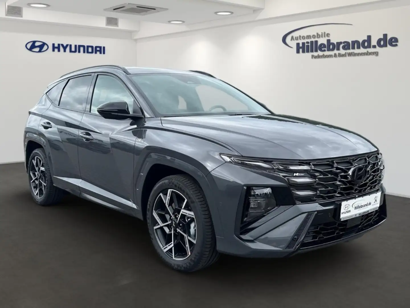 Hyundai TUCSON N Line Mild-Hybrid 2WD 1.6 T-GDI EU6e HUD Navi Dig Gris - 2