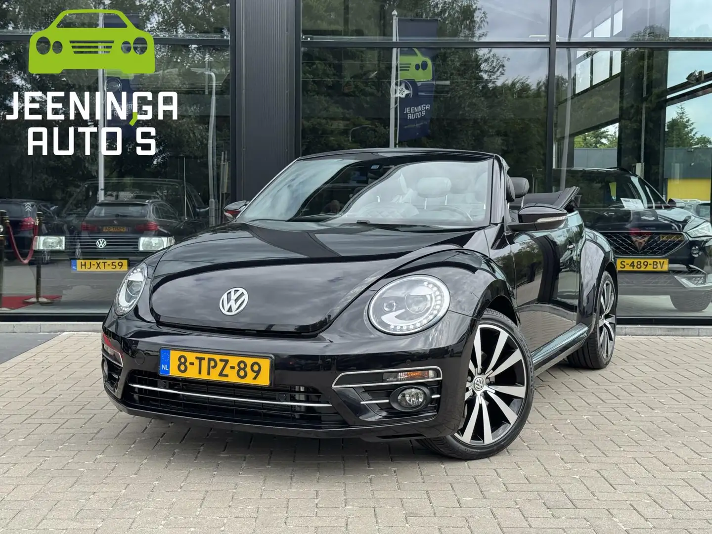 Volkswagen Beetle Cabriolet 1.4 TSI Sport | Diamond Leder | Black - 1