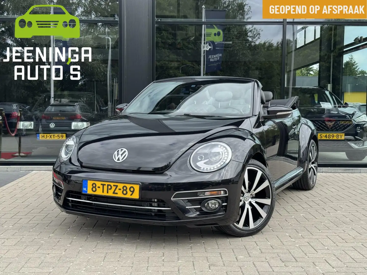 Volkswagen Beetle Cabriolet 1.4 TSI Sport | Diamond Leder | Чёрный - 1