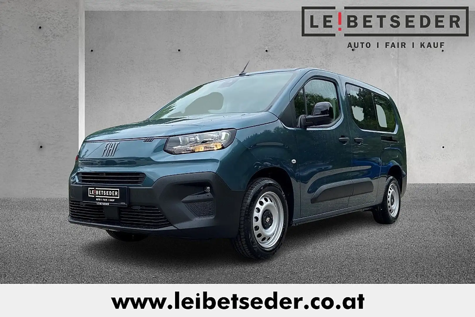 Fiat Doblo XL BlueHDi 130 S&S Aut. Bleu - 1