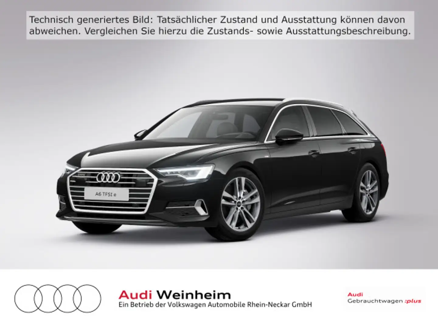 Audi A6 50 TFSIe quattro S-Line Paket innen Mat Schwarz - 2