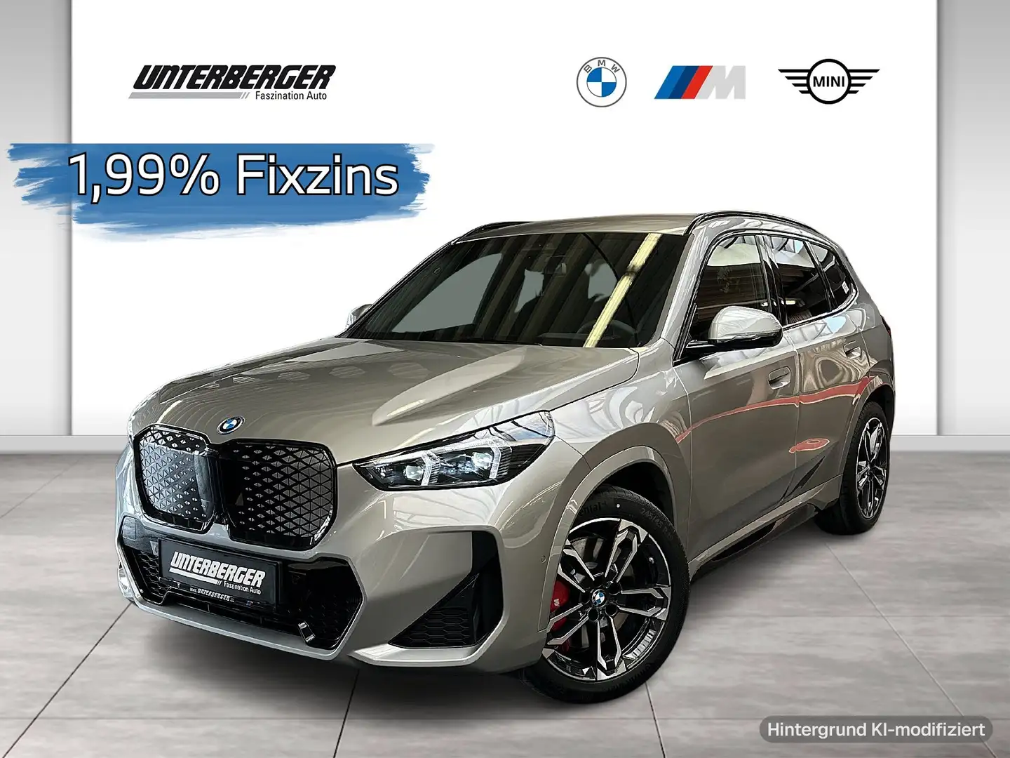 BMW iX1 eDrive20 1,99% Fixzinsaktion M Sportpaket Head-Up Silber - 1