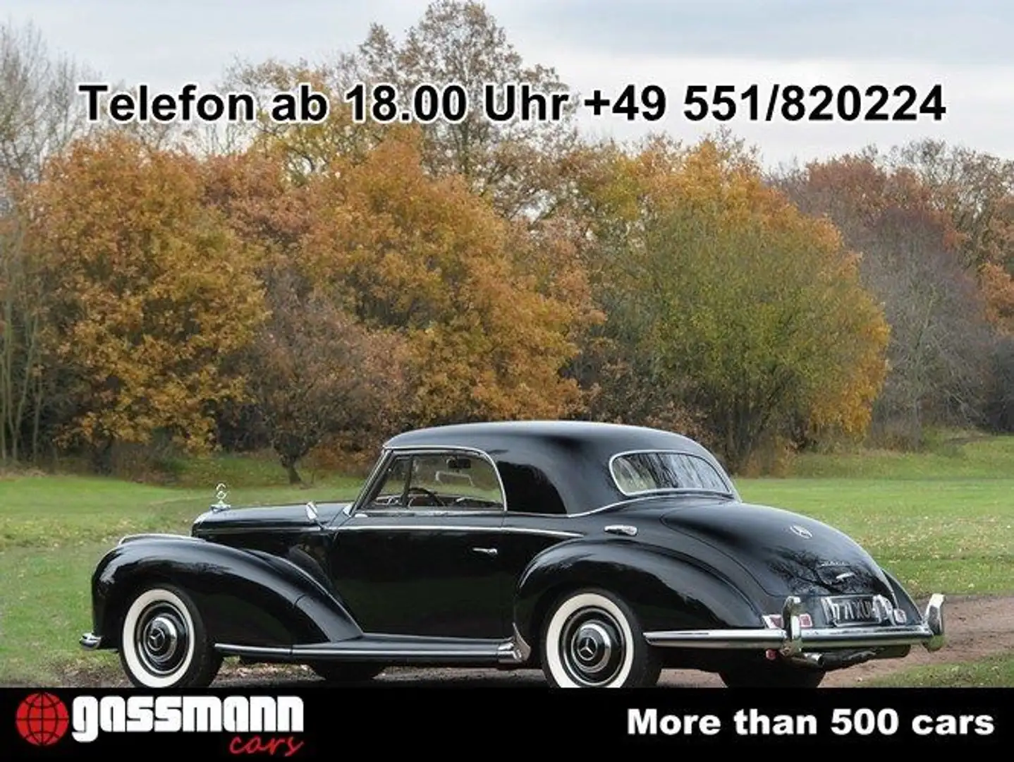 Mercedes-Benz 300 S Coupe W188 I Siyah - 2