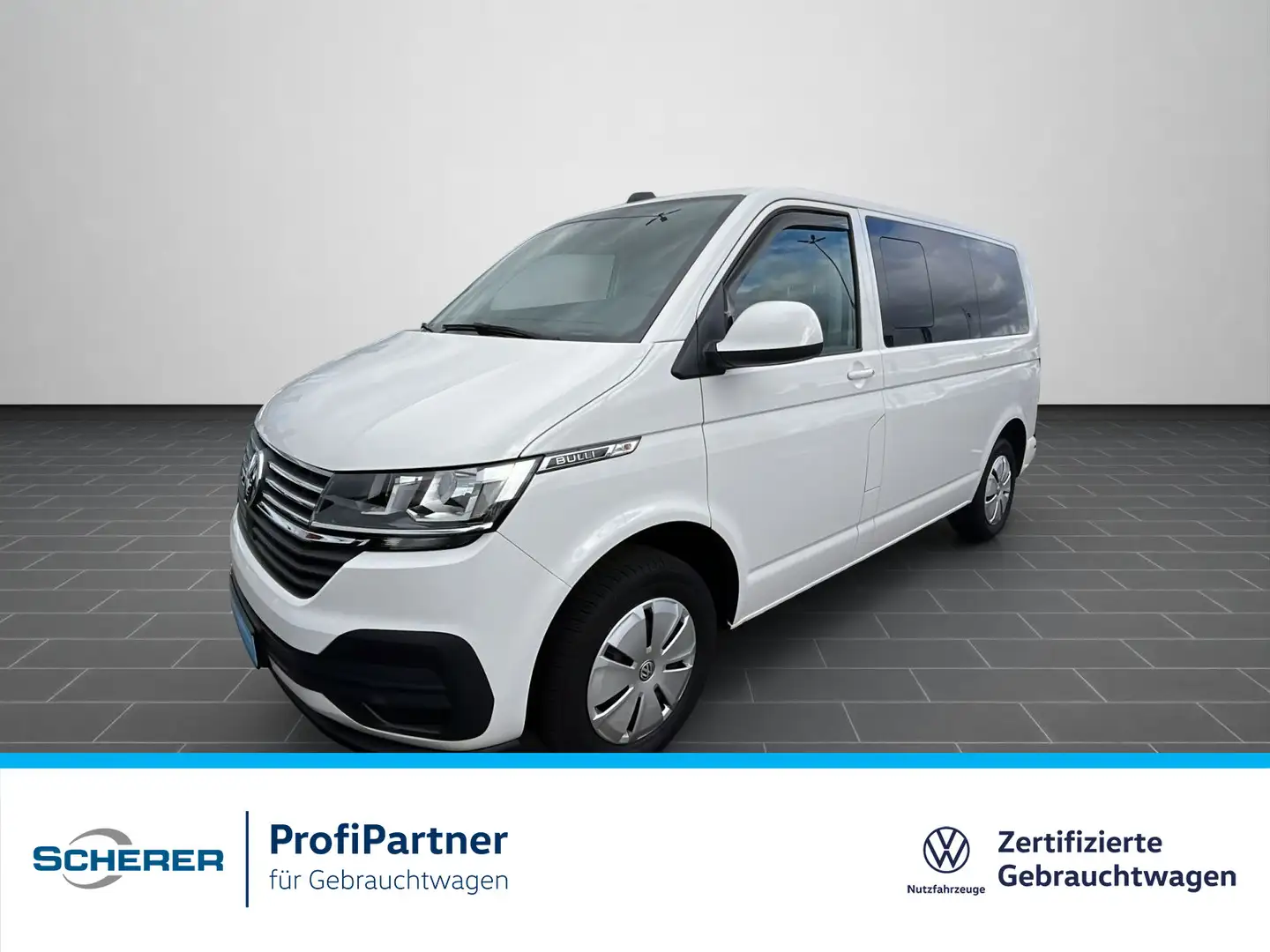 Volkswagen T6.1 Caravelle 2.0 TDI DSG 8-Sitzer NAVI GRA PDC Weiß - 1