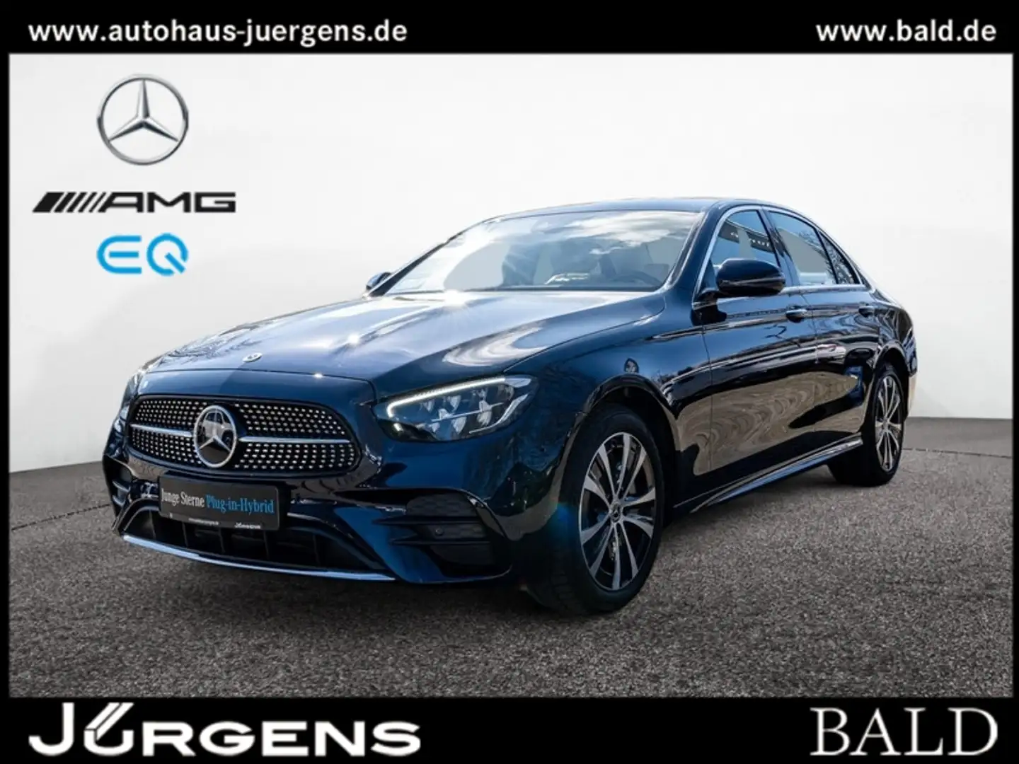 Mercedes-Benz E 300 e AMG-Sport/LED/Cam/Distr/Leder/Ambi/DAB Albastru - 2