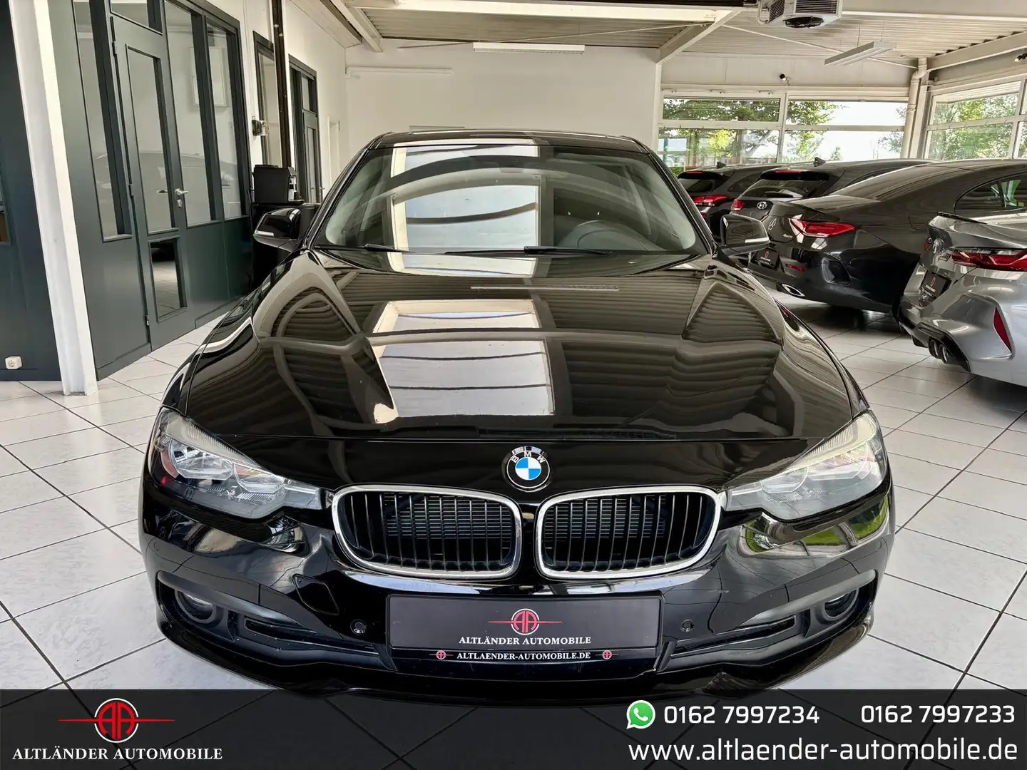 BMW 318 d Advantage Aut. *Navi*Pano*SHZ*PDC*Tempomat Schwarz - 2