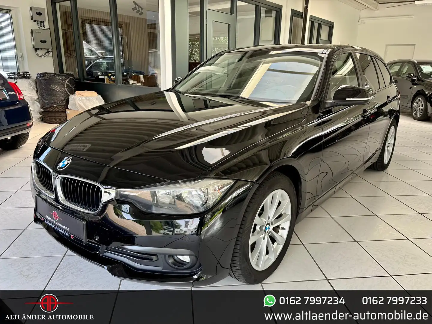 BMW 318 d Advantage Aut. *Navi*Pano*SHZ*PDC*Tempomat Schwarz - 1
