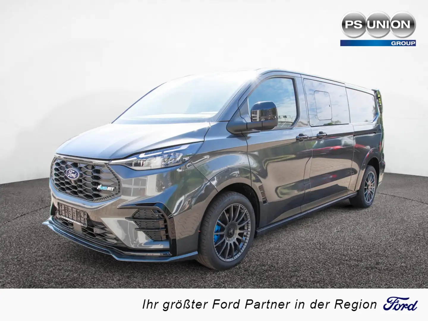 Ford Transit Custom DoKa 320L2 MS-RT AWD AHK LED Gris - 1