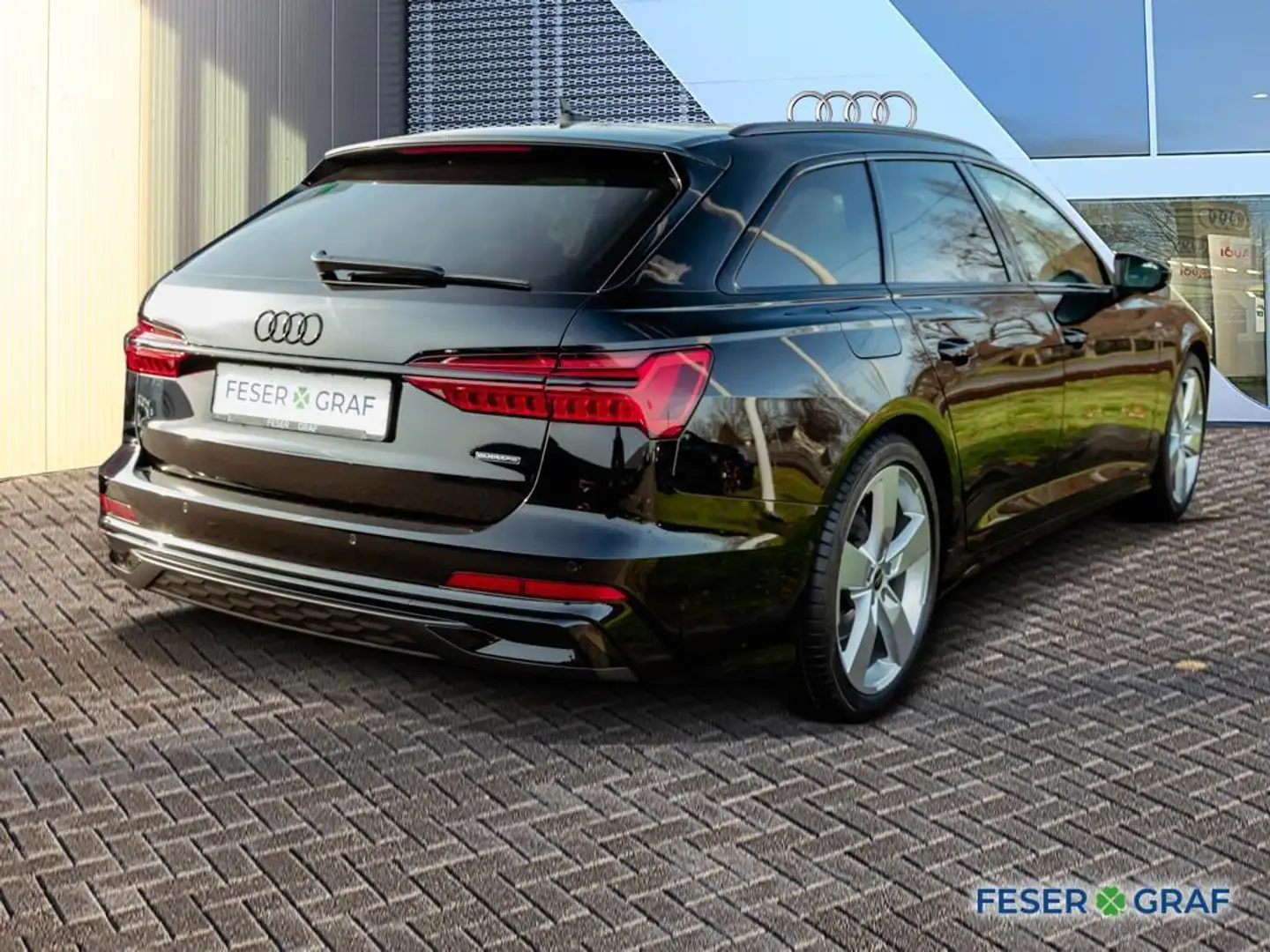 Audi A6 Avant 40TDI qu. 2x S line /Matrix/ACC/Kamera Schwarz - 2