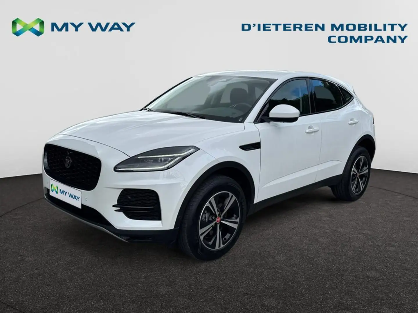 Jaguar E-Pace P200 2.0 T MHEV AWD 200 PK ZF-8 / Leder / Camera / Cruise Control Blanco - 1