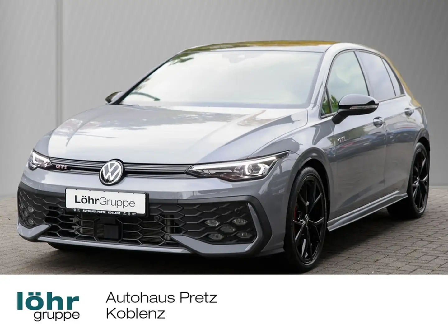 Volkswagen Golf GTI 2.0 TSI DSG Black Style AHK, RFK, Pano., IQ.Lig... Gris - 1