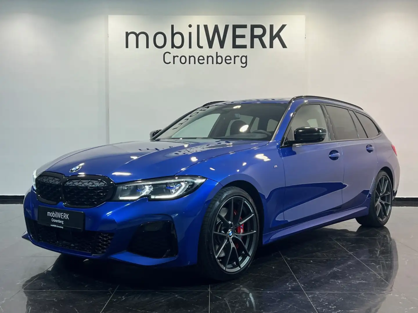 BMW 340 PANO Laser HuD Standheiz. AHK LC-Pro H K Blau - 1
