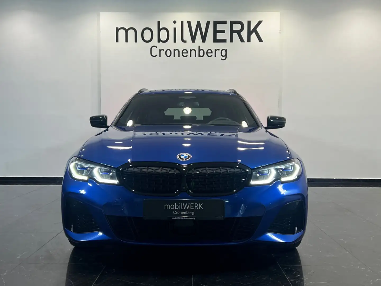 BMW 340 PANO Laser HuD Standheiz. AHK LC-Pro H K Blau - 2