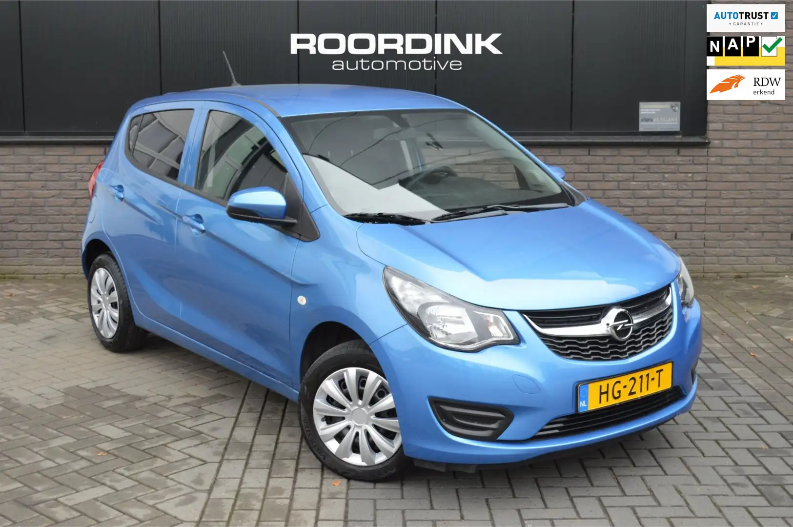 Opel Karl 5-deurs|Airco|Parkeersensoren|Cruise Синій - 1