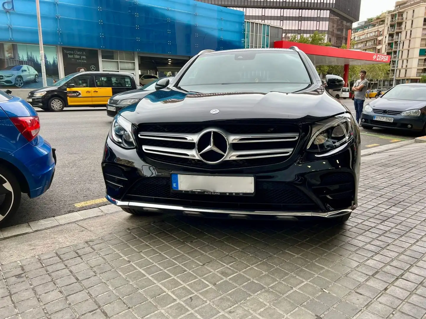 Mercedes-Benz GLC 250 250d 4Matic Aut. Zwart - 2