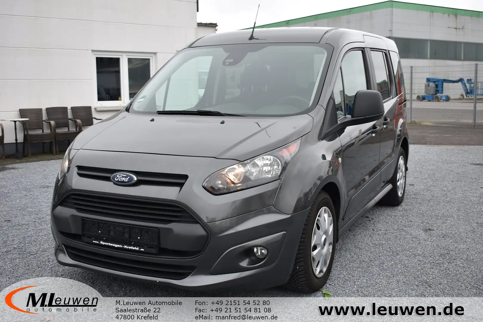 Ford Tourneo Connect 1.0 EcoBoost Start-Stop Trend *5-Sitzer*Verglast* Szary - 1