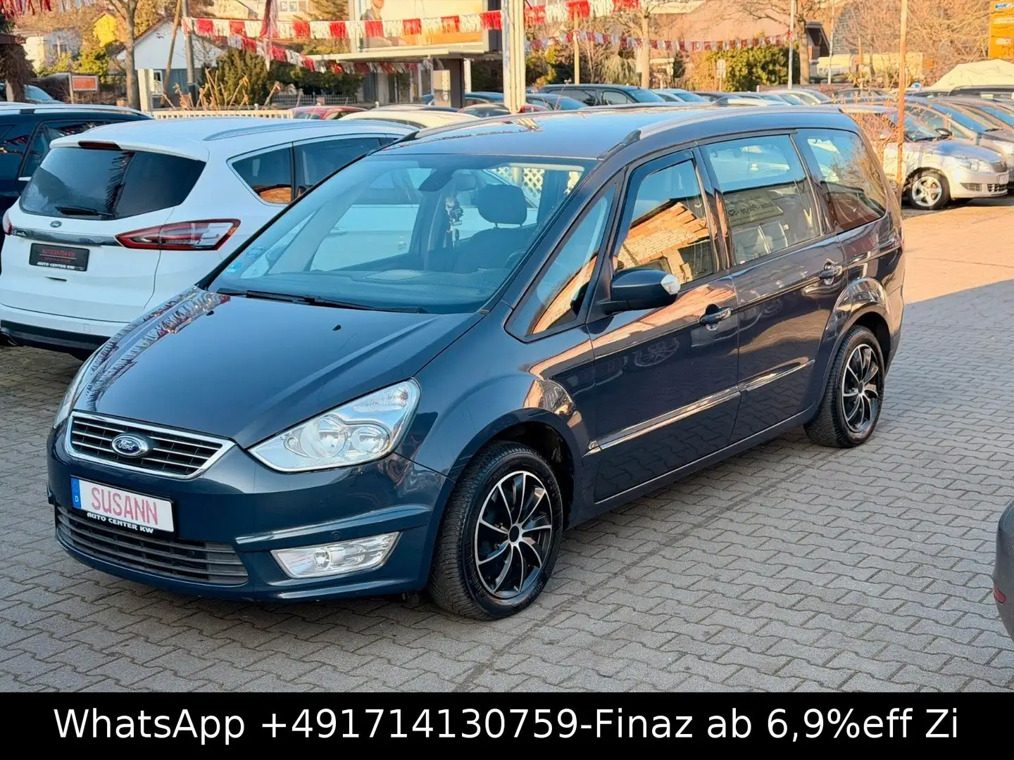 Ford Galaxy Business-7 SITZE-AUTO-NAVI--SHZG-AHK-TEMP Grau - 1