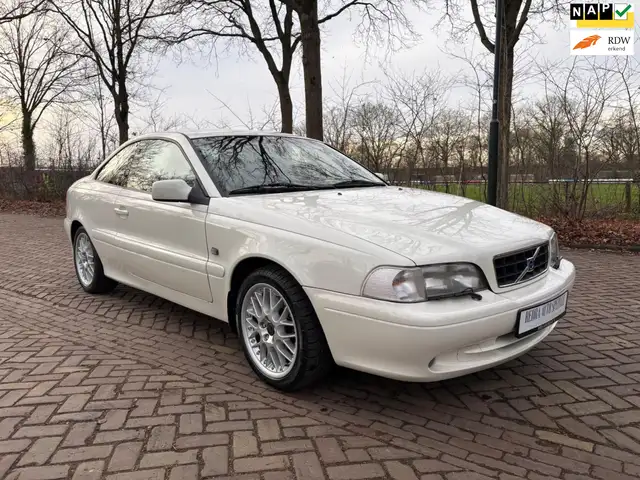 Volvo C70 Coupé 2.3 T-5 Luxury-Line, uniek in wit, topstaat,