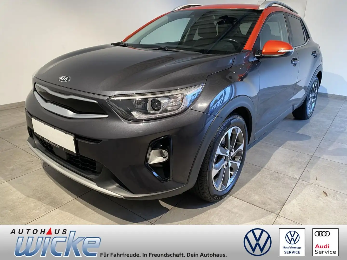Kia Stonic 1.0 Spirit NAVI KLIMA RÜCKFAHRKAMERA Gris - 1