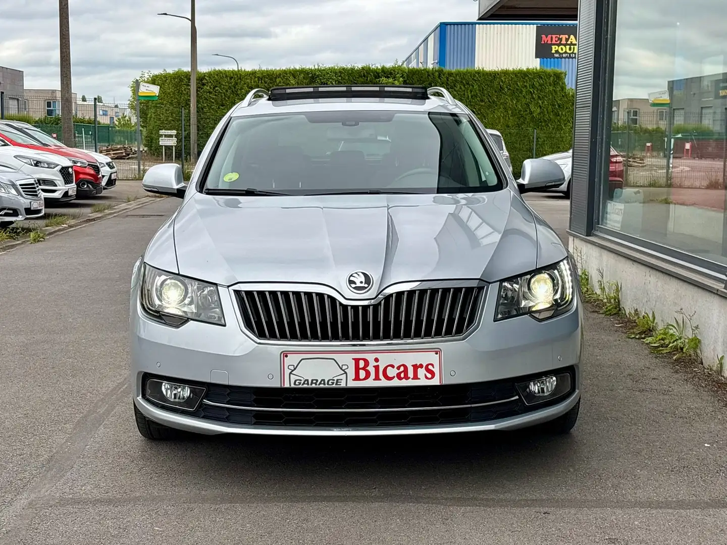 Skoda Superb 1.6 TDi ⚡️Elegance 💎 XENON/TOIT PA/CUIR/GPS Zilver - 2