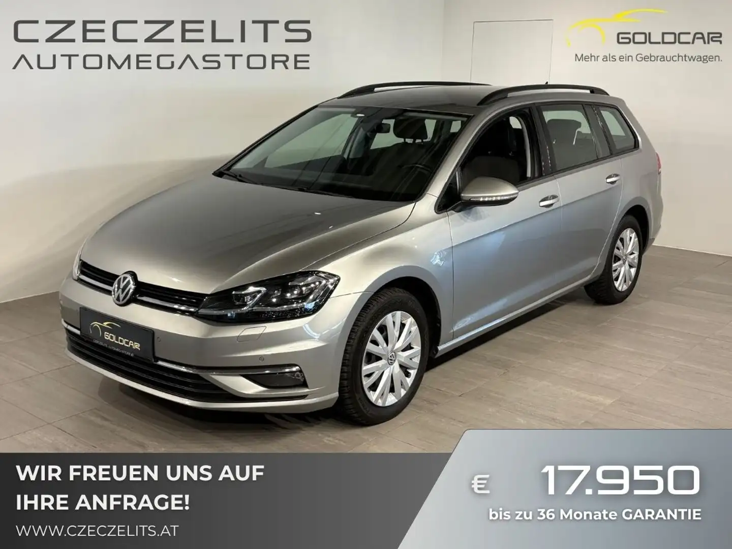 Volkswagen Golf Variant Comfortline 2,0 TDI DSG Silber - 1