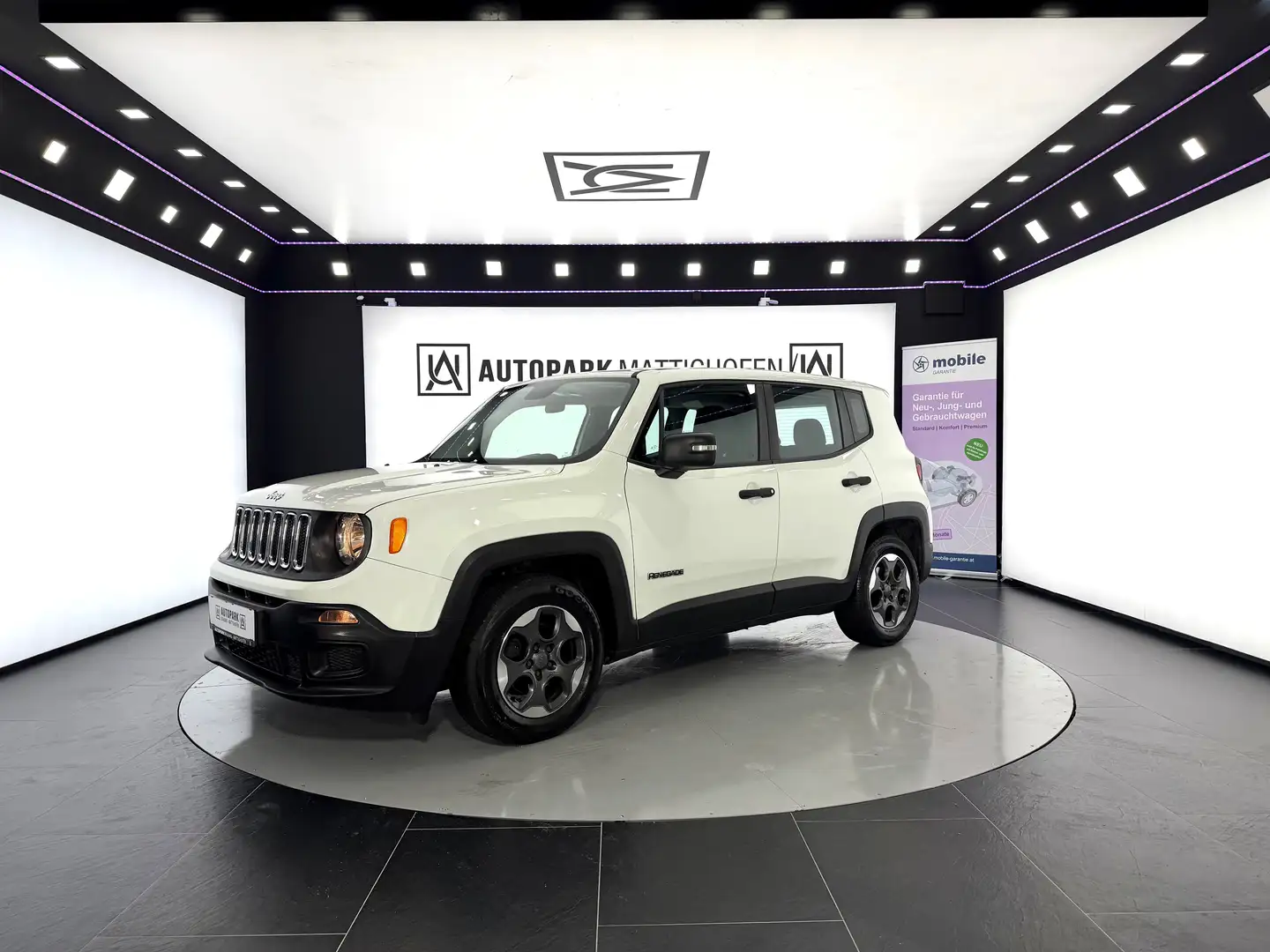 Jeep Renegade 1.6 Sport FWD *8-FACH*KLIMA* Weiß - 2