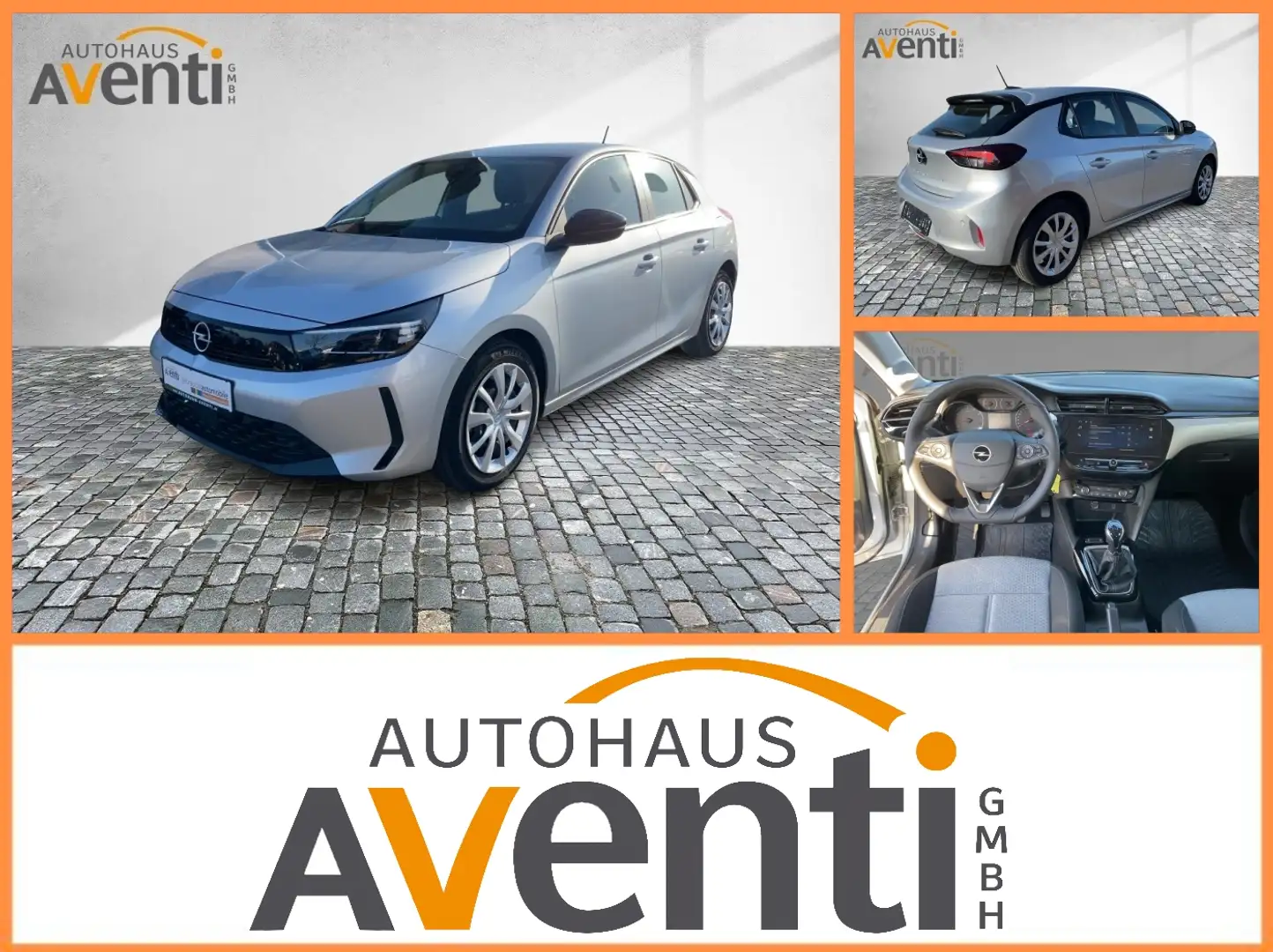 Opel Corsa F *LED*Sitz-Lenkradhzg*Apple*PDC Zilver - 1