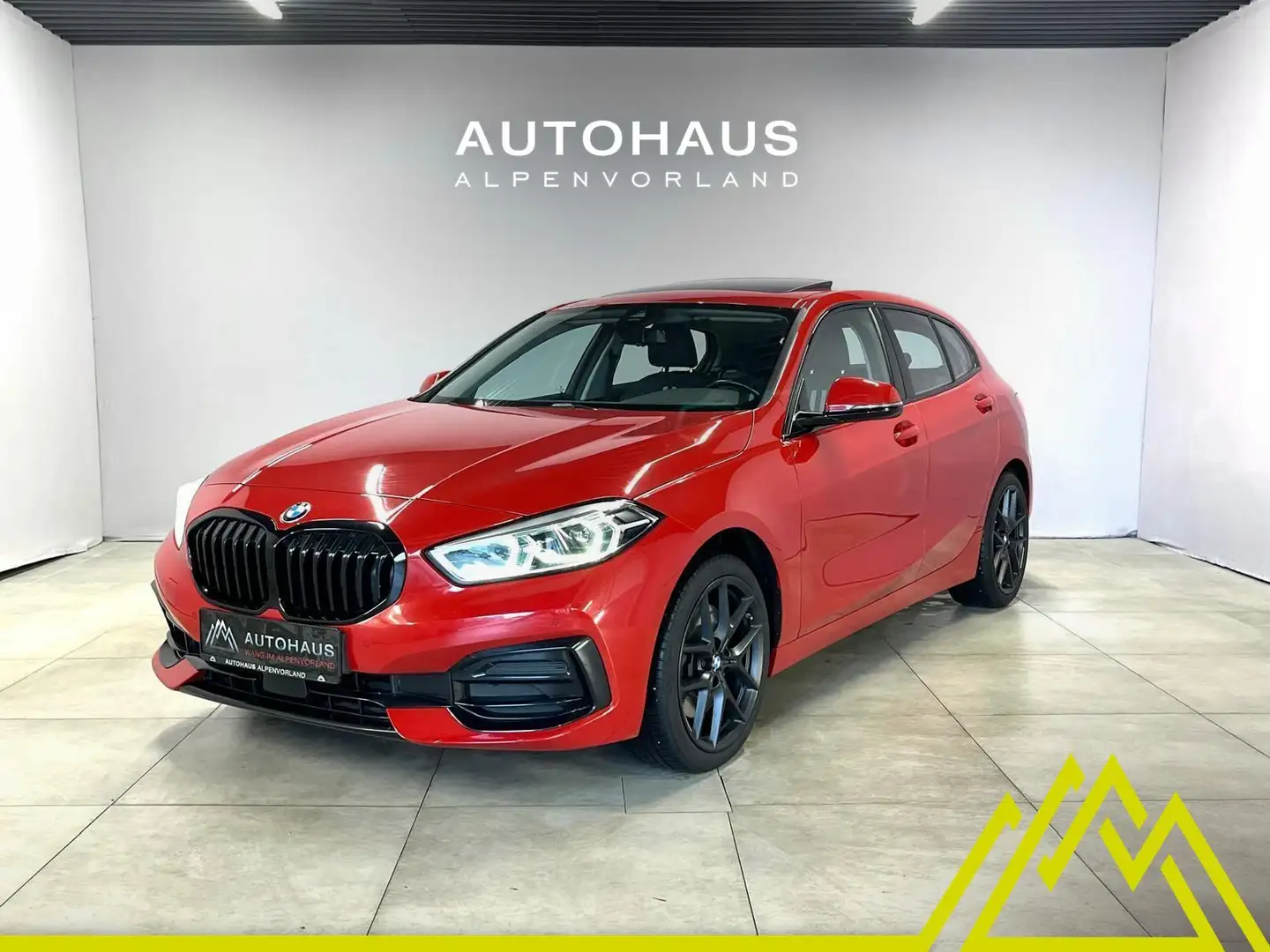 BMW 120 d xDrive Aut. ***Panoramadach | SportLine*** Rot - 1