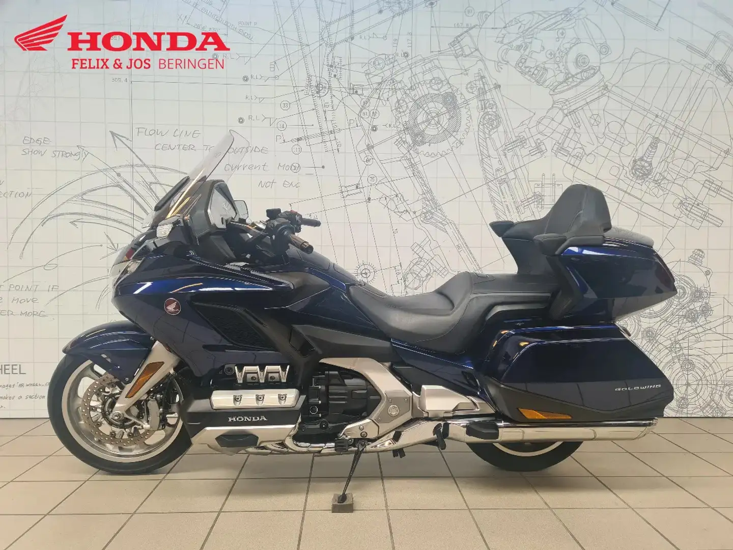 Honda GL 1800 Dct Goldwing Bleu - 2