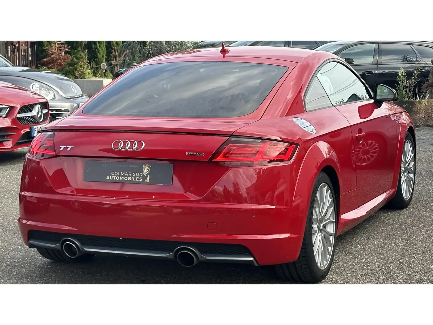 Audi TT 2.0 TFSI 230 S-tronic  S-Line - GARANTIE 12 MOIS Rouge - 2