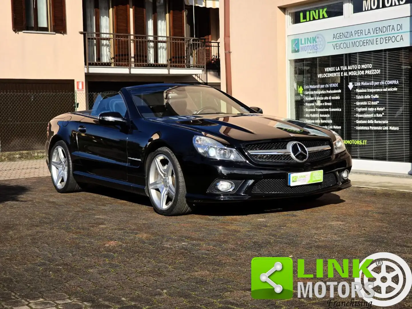 Mercedes-Benz SL 350 V6 316 CV 7G-Tronic AMG Sport UNIPRO Nero - 1