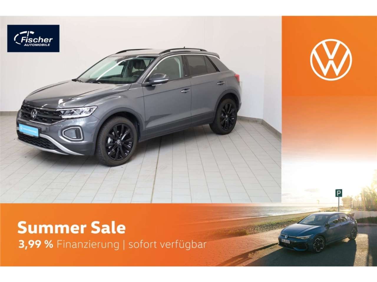 Volkswagen T-Roc 2023 — 1.0 TSI OPF Move 6-Gg. LED/RFK/ACC/Klima