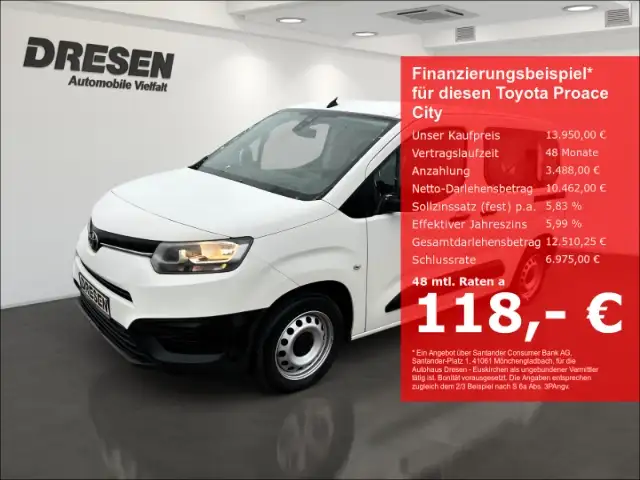 Toyota Proace City Verso 1.2 110PS 7-Sitzer/Klima/ Fahrassistenz-Syst
